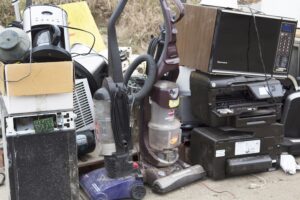 Discarded electronics